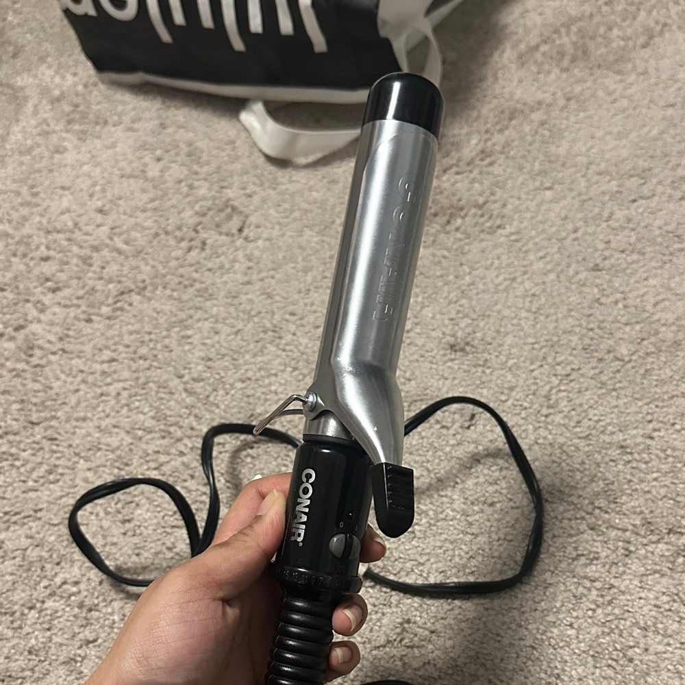 Conair Silver Curling Iron